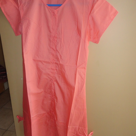 Medical Professional Uniform Scrubs Coral Size S - Picture 2 of 8